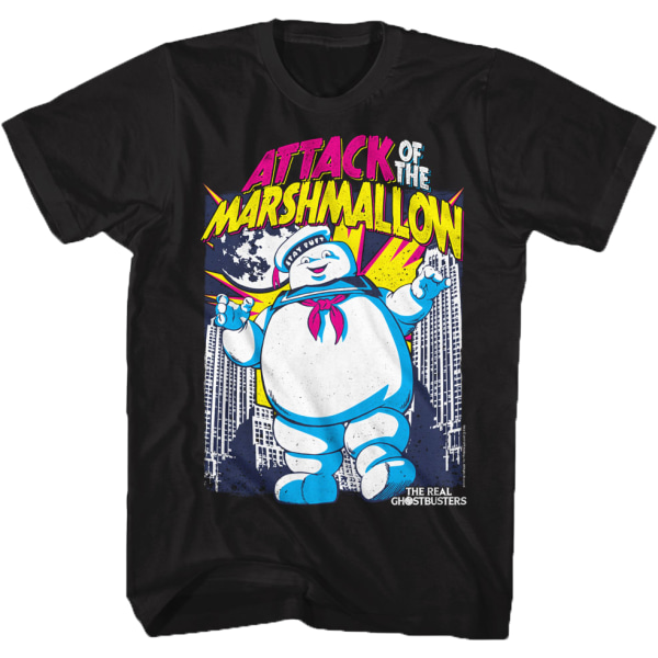 Attack of the Marshmallow Ægte Spøgelsesjægere T-shirt XXXL