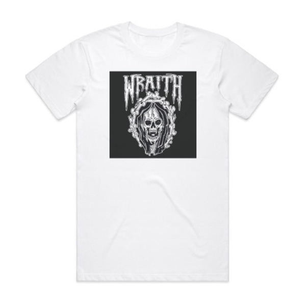 Wraith Wraith Album Cover T-skjorte Hvit XXXL