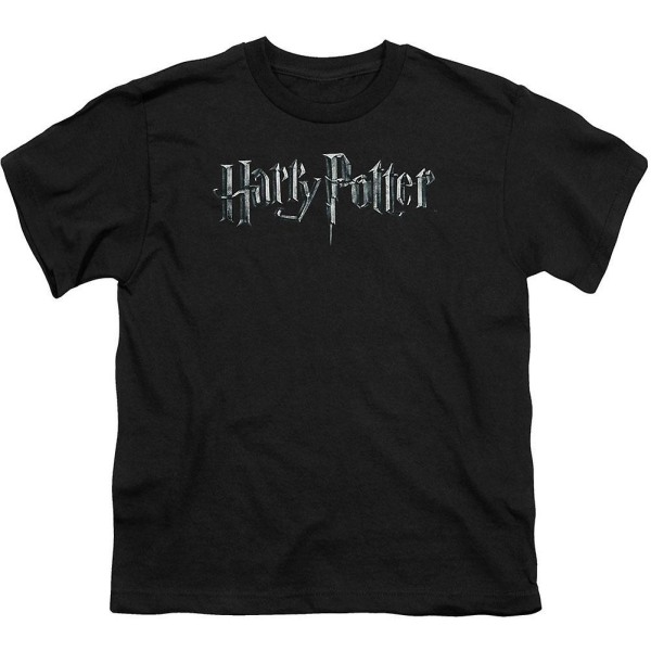 T-shirt för ungdomar med Harry Potter logotyp L