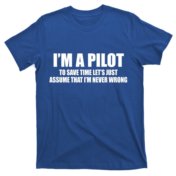 Jeg Er Pilot T-Shirt XL