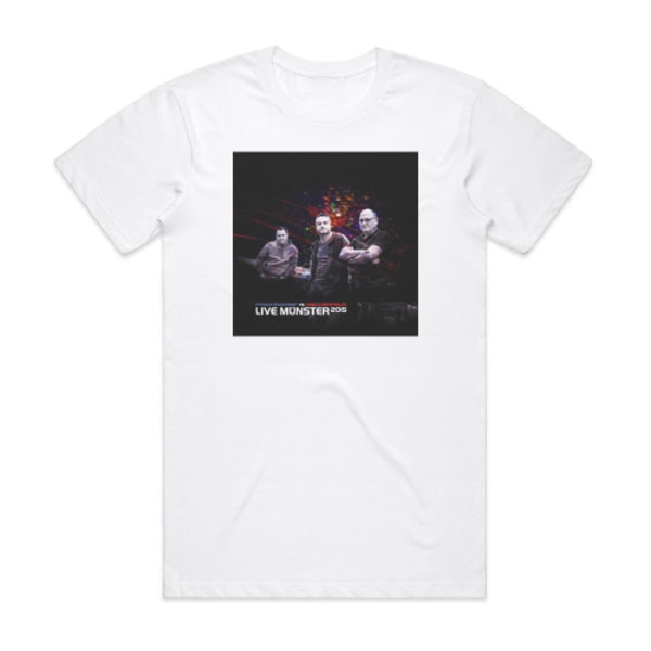 Wellenfeld Live Mnster 2015 Album Cover T-Shirt Hvid M