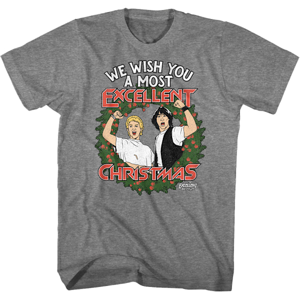 Vi Ønsker Dig En Meget God Jul Bill Og Ted T-Shirt M
