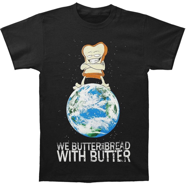 We Butter The Bread With Butter World Domination T-skjorte S