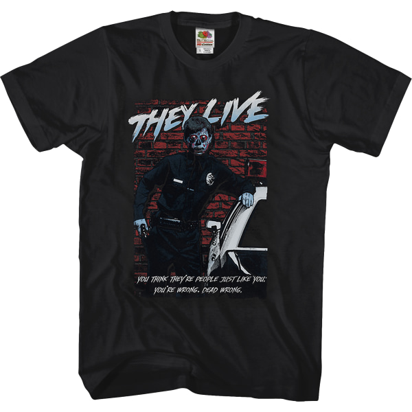 Dead Wrong They Live T-skjorte L