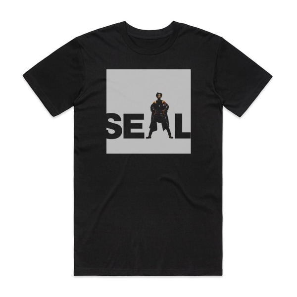 Seal Seal Album Cover T-Shirt Svart M