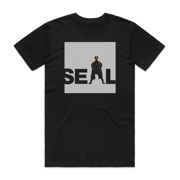 Seal Seal Album Cover T-skjorte Svart XL