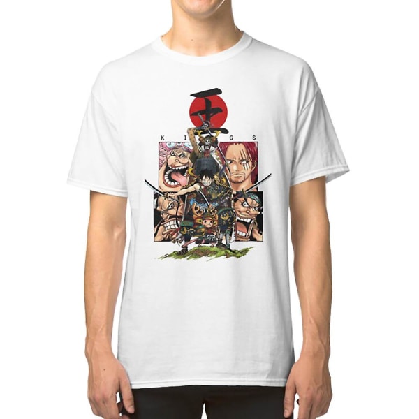 One Piece Wano Kuni Montera! Samurai Chopper, Luffy och Brook! T-shirt S