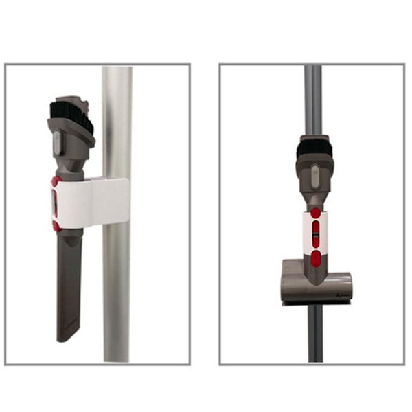 4-pack Förvaringsställ Tillbehörsklipp för V7/v8/v10/v11/Slim Sladdlösa Dammsugare Tillbehör Borstar