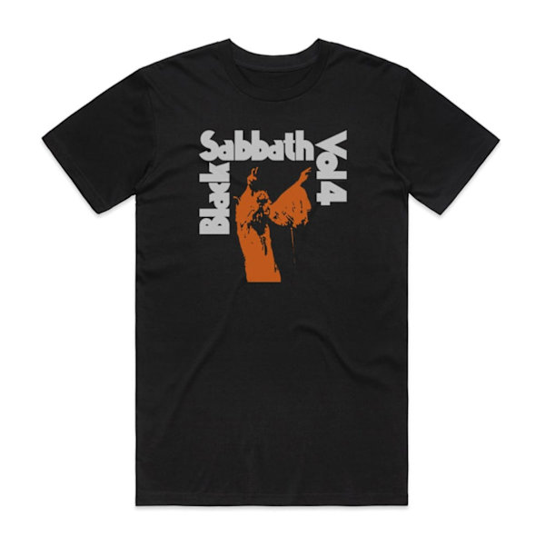 Black Sabbath Vol 4 4 Album Cover T-Shirt Sort S