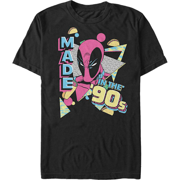 Deadpool Made In The '90s Marvel Comics T-paita Uusi XL