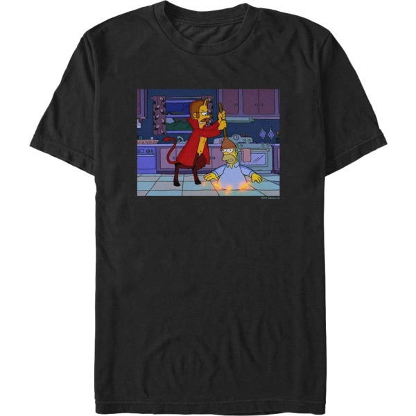 Devil Flanders The Simpsons T-skjorte XL