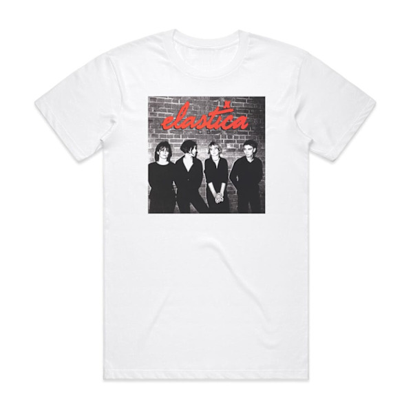 Elastica Elastica Album Cover T-skjorte Hvit XL