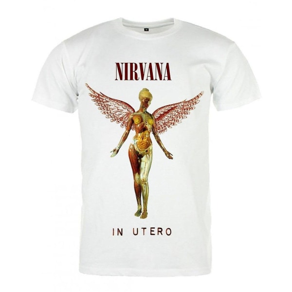 Nirvana T-shirt Blanc In Utero L
