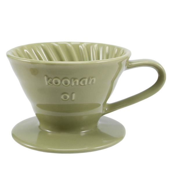 Keramisk Handbrygg Kaffefilterkopp Konisk Filter Kaffedroppset Hushållskaffemaskin P