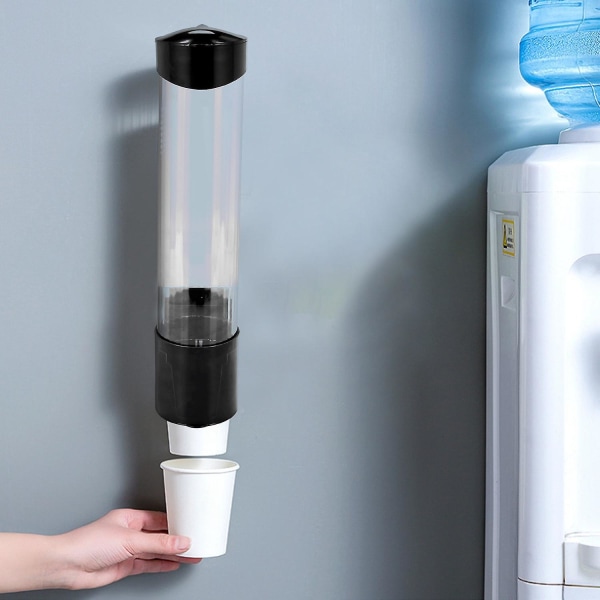 Papirkoppdispenser, plastkoppholder, engangsautomatisk brakett, støvtett og uten spyling