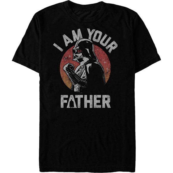 Distressed Darth Vader Jeg Er Din Far Star Wars T-Shirt M