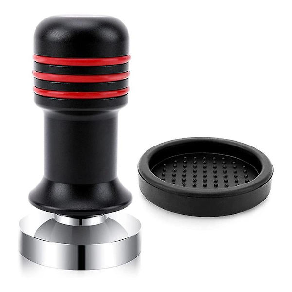 51mm Espresso Tamper Pad, Espresso Tamper med Fjærbelastet Flat Base, Barista Espresso