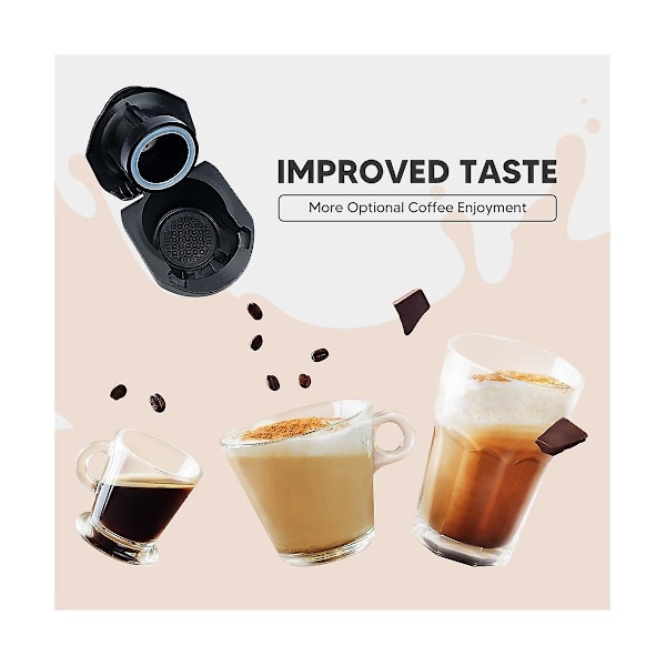 Återanvändbar Kaffeadapter för /Xs 2 Kapselomvandlare med Pulverpresshammare
