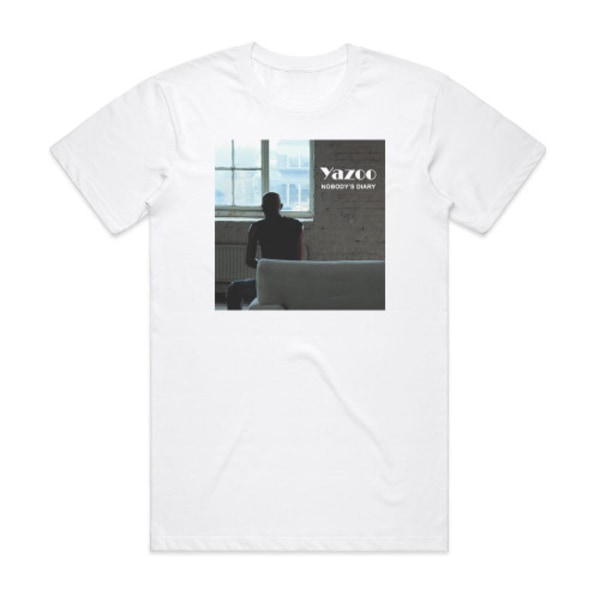 Yazoo Nobodys Diary Album Cover T-Shirt Vit XL