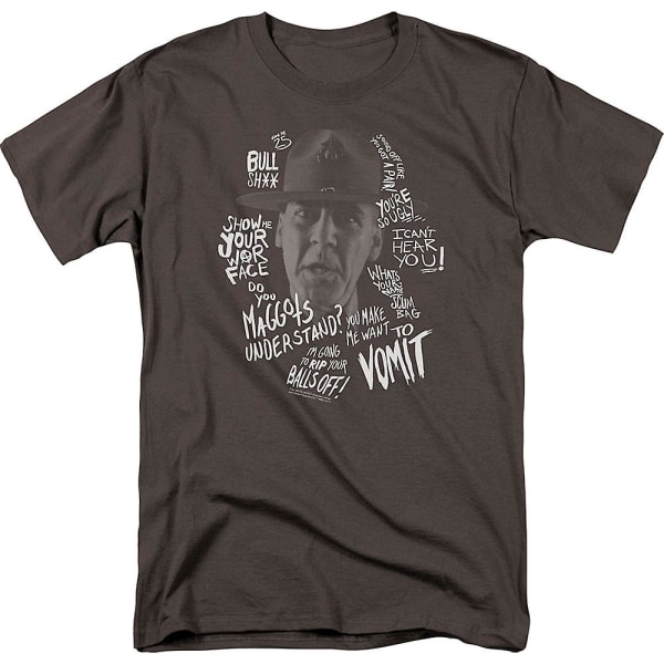 Gunnery Quotes Full Metal Jacket T-shirt XXL