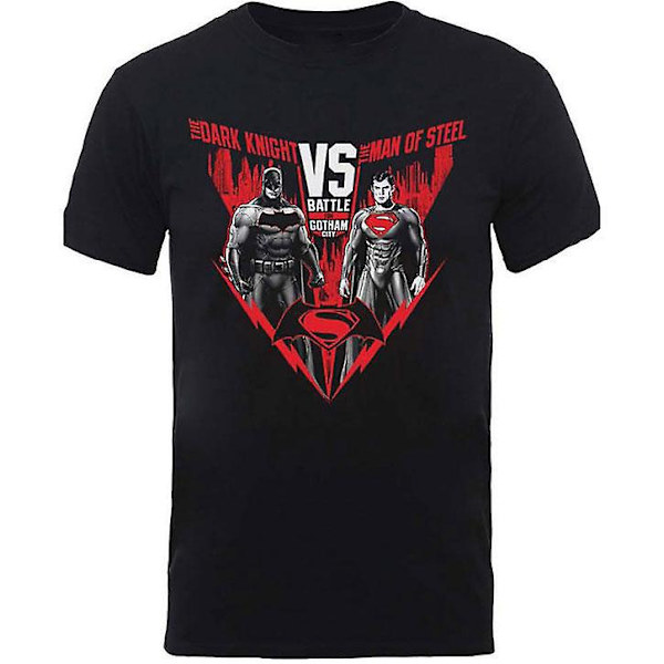 Batman v Superman: Dawn Of Justice Battle For Gotham T-shirt M