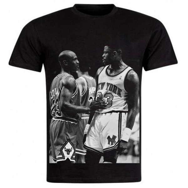 Jordan & Ewing Black Tee Sällsynt Retro 90S T-shirt S