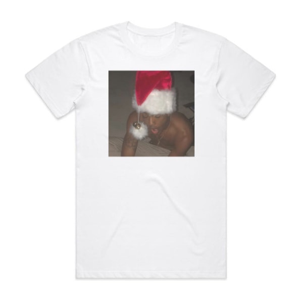 XXXTENTACION A Ghetto Christmas Carol Album Cover T-Shirt Hvid L