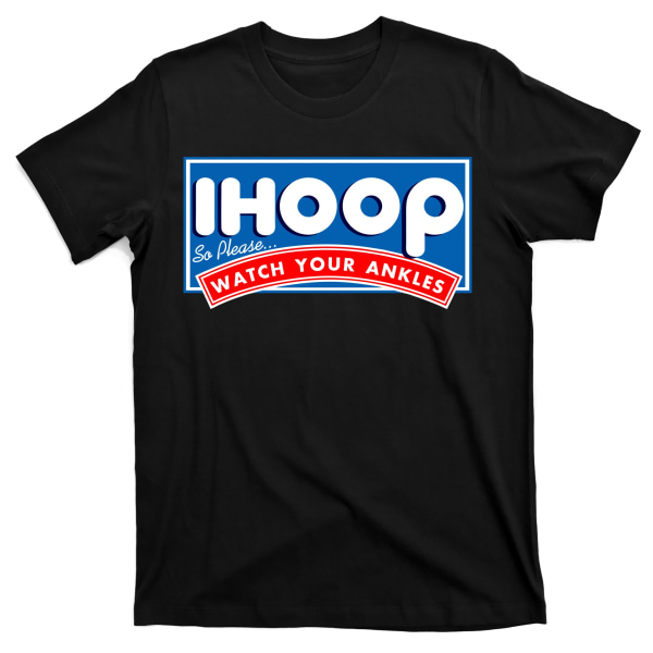 ihoop Jag Hoppar Så Se Upp För Dina Anklar Rolig Basketboll T-shirt M