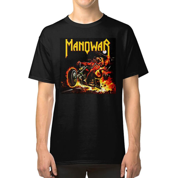 Manowar Band - Cover Album T-shirt S
