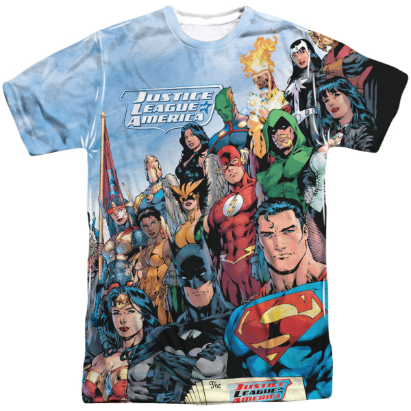 Justice League America Sublimation Shirt New L