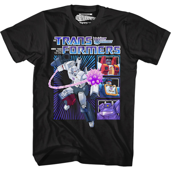 Megatron og Decepticons Transformers T-shirt M