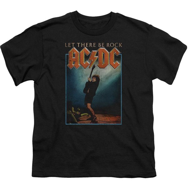 AC/DC Let There Be Rock T-skjorte for ungdom XXL