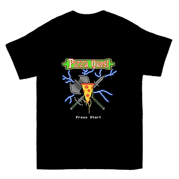 Pizza Quest T-skjorte M