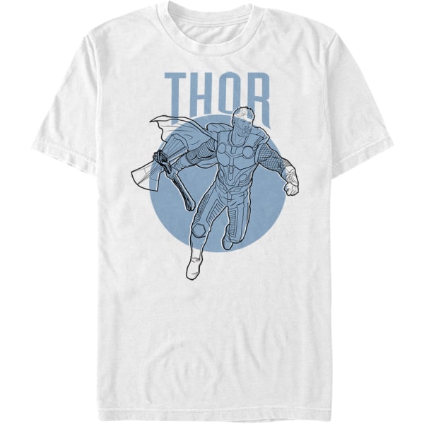 Thor Sketch Avengers Endgame T-shirt Ny L