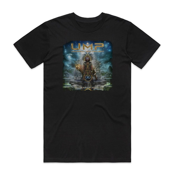 Universal Mind Project The Jaguar Priest Album Cover T-Shirt Sort XL