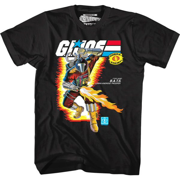 Box Art B. A. T. S. GI Joe T-shirt L