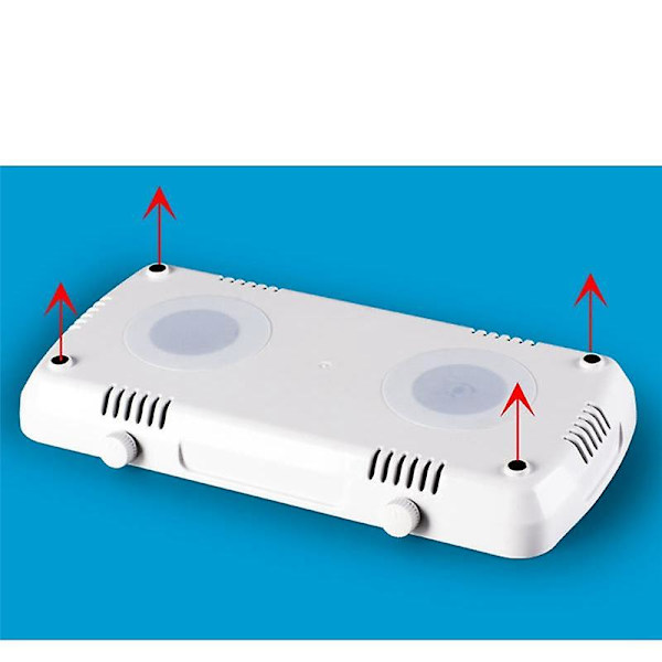 Mini digital magnetrörare med omrörningsstav, 2 arbetspaneler laboratorieblandare, 1L + 1L kapacitet, 0-4000 rpm justerbar