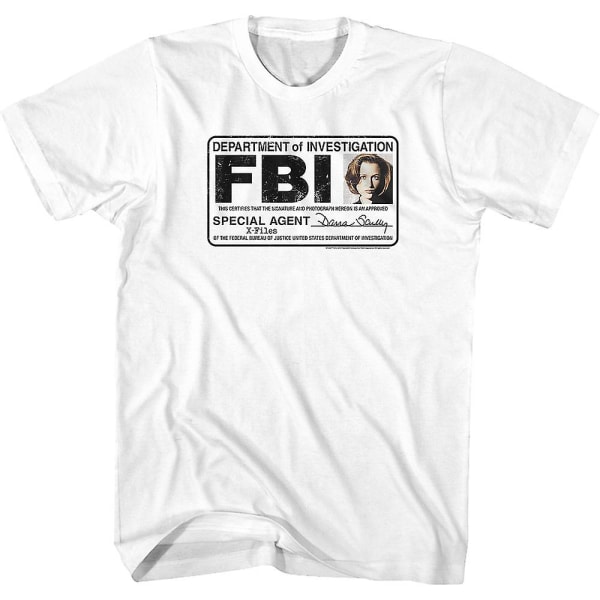 Special Agent Dana Scully X-Files T-paita L