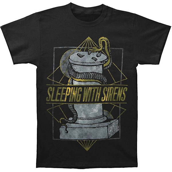 Sleeping With Sirens Geometrinen Käärme T-paita M