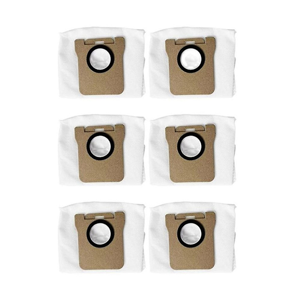 6-pack dammsugar för Bot L10s Ultra/ B101cn/dream S10 S10 Pro robotdammsugare
