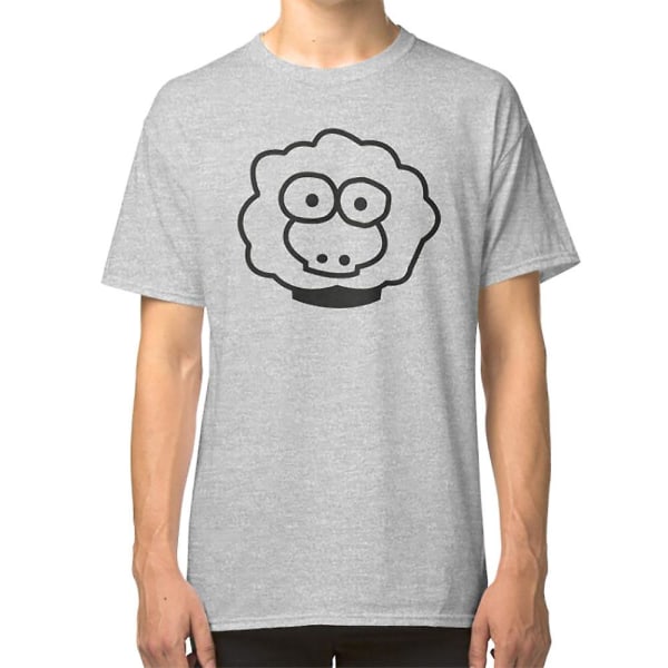 Xai Klassisk Svart T-shirt grey XXXL