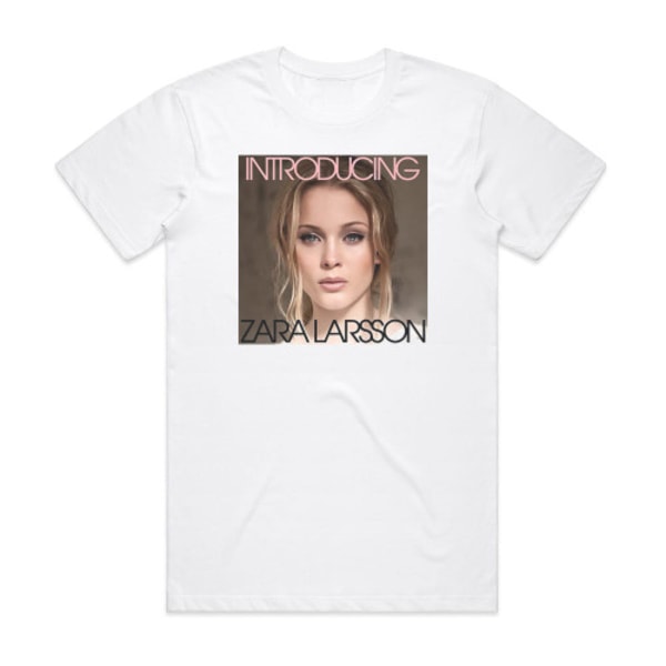 Zara Larsson Introducerar Albumomslag T-shirt Vit XXXL