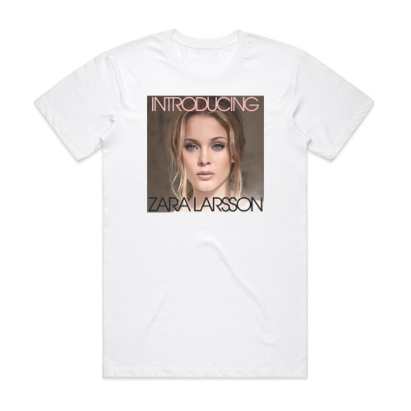 Zara Larsson presenterar cover T-shirt Vit S