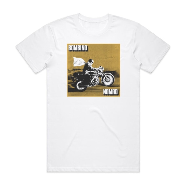 Bombino Nomad Album Cover T-Shirt Vit L
