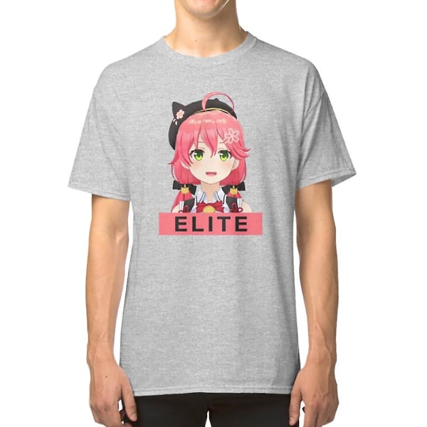 Sakura Miko smile - Hololive T-shirt grey M