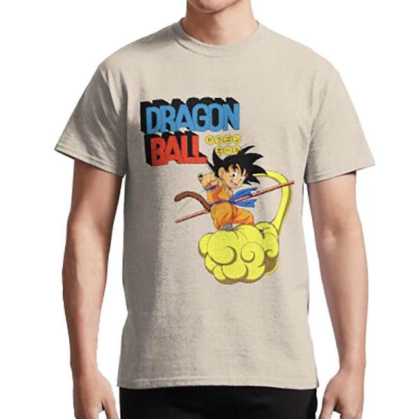 DragonBall - Kid Goku og Flyvende Nimbus T-shirt S