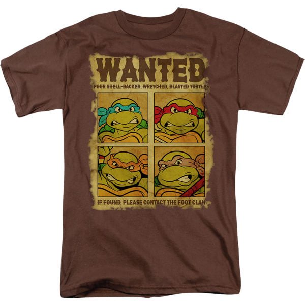 Wanted Affisch Teenage Mutant Ninja Turtles T-Shirt L