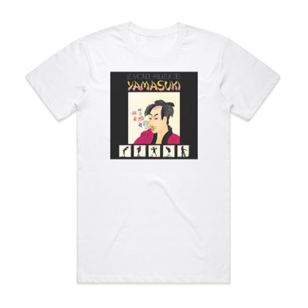 Yamasuki Le Monde Fabuleux Des Yamasuki Album Cover T-shirt Vit XL