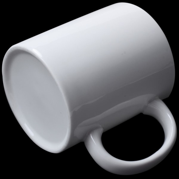 Designvitro Vit Mellanfinger Mugg Romantisk Stil Blandad Kaffe Mjölk Mugg Rolig Keramisk Mugg 300ml Kapacitet