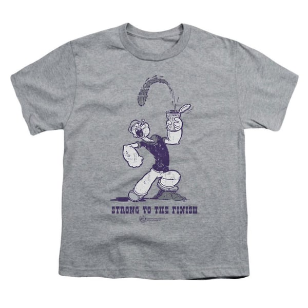Popeye Strong To The Finish Barne-T-skjorte XXL
